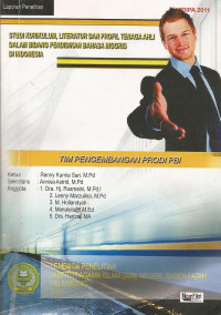 Studi kurikulum dan profil tenaga ahli dalam bidang pendidikan bahasa inggris